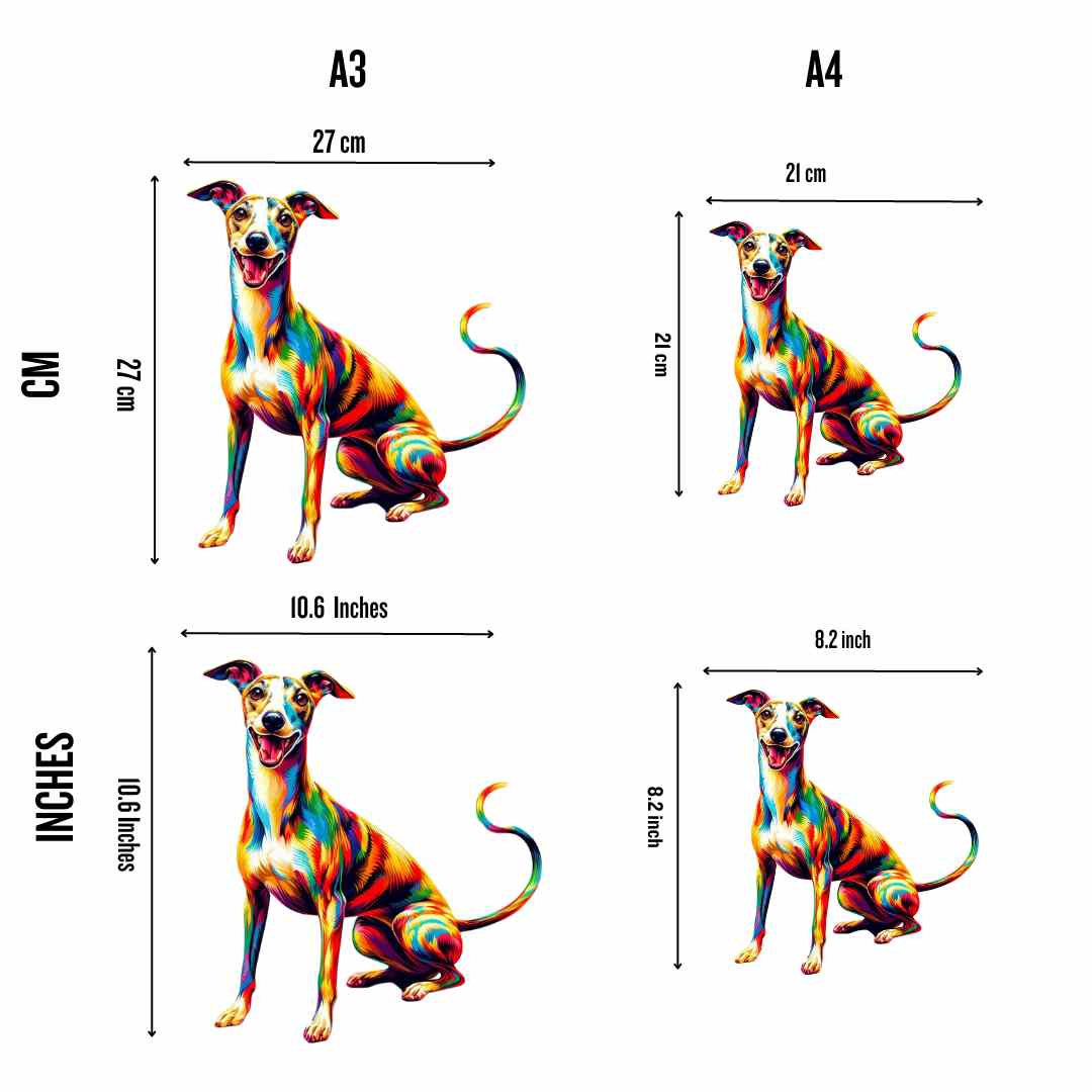 Whippet Dog - Jigsaw Puzzle