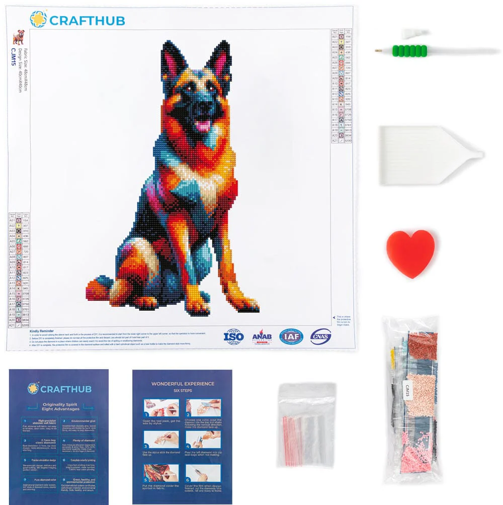 Malinois Dog - Diamond Painting Kit