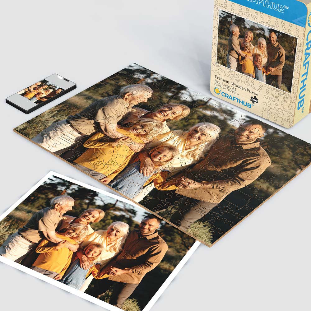 Personalized Wooden Jigsaw Puzzle – General Whimsies