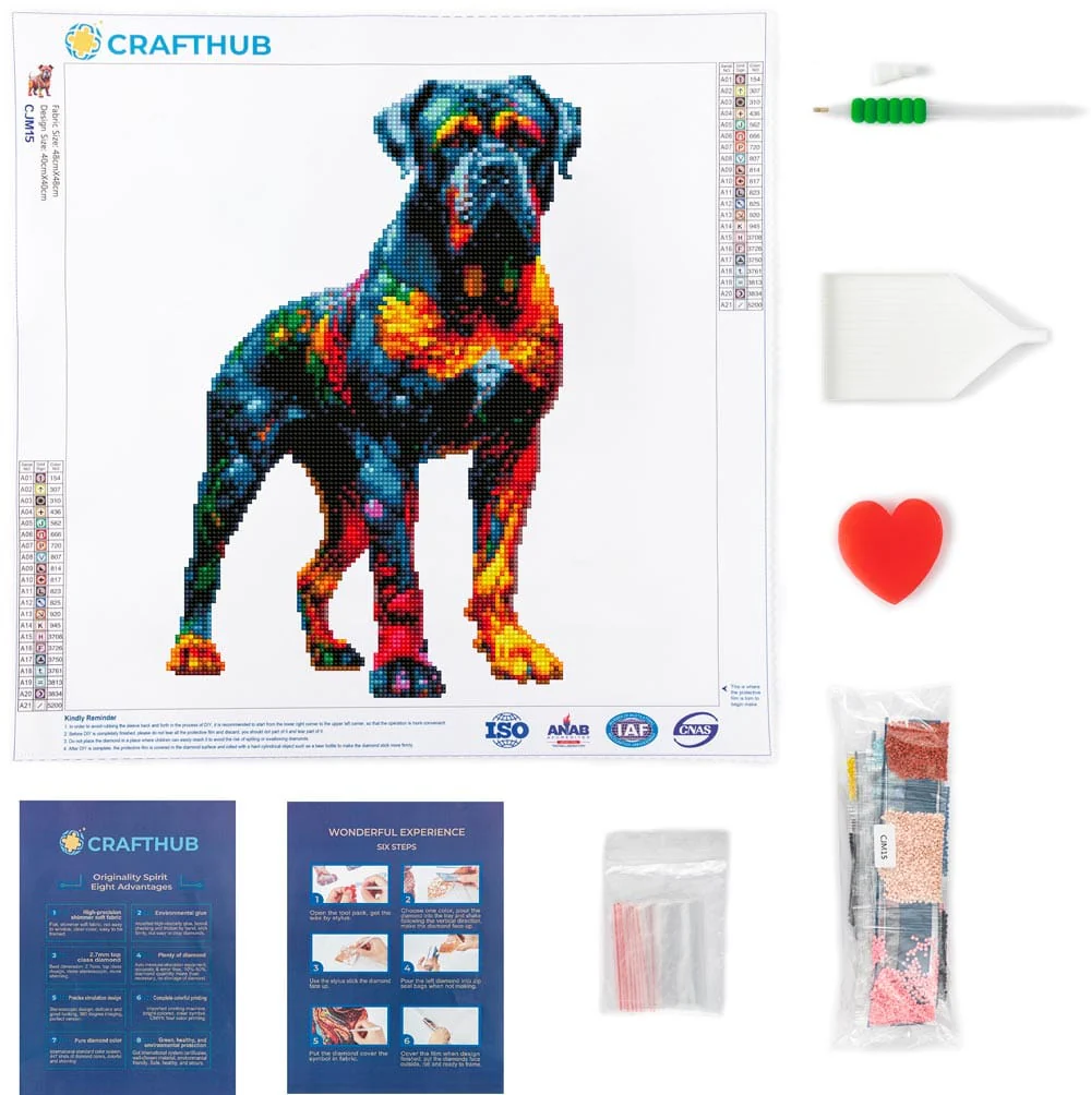Cane Corso Dog - Diamond Painting Kit