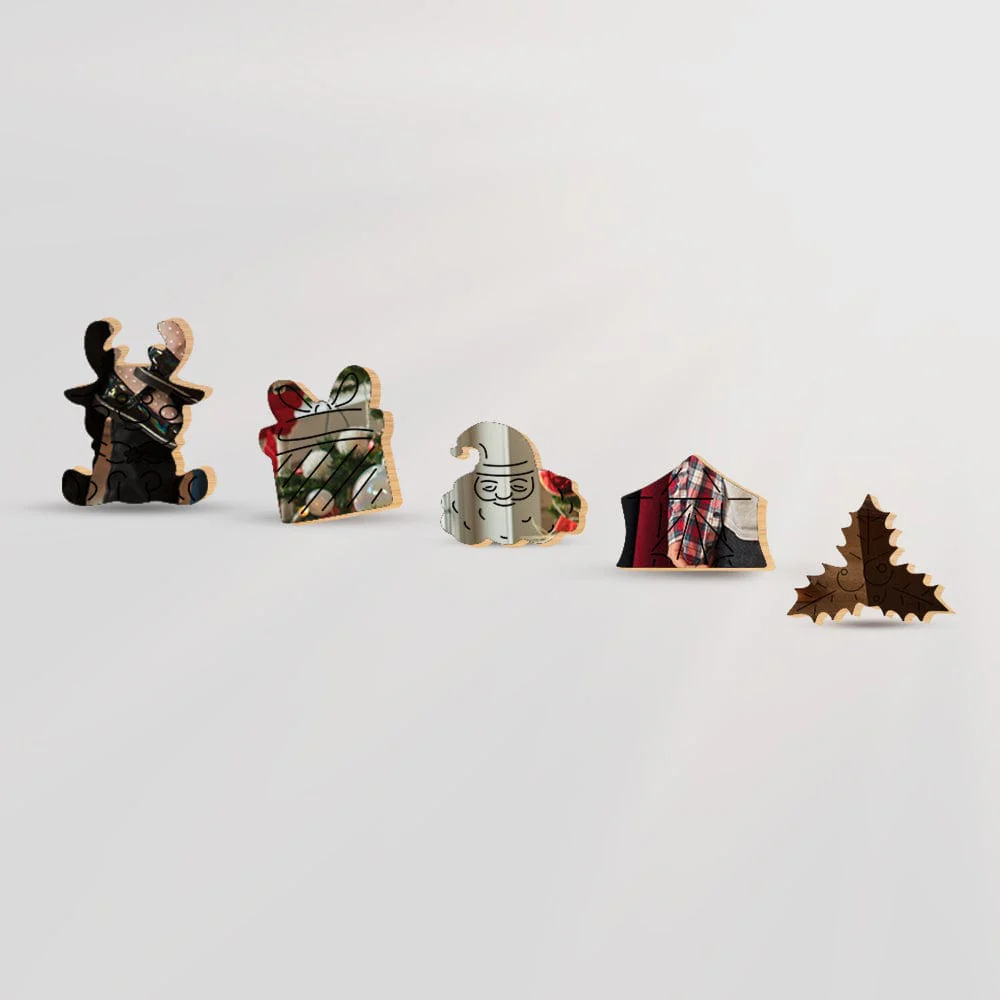 Personalized Wooden Jigsaw Puzzle – Merry Christmas