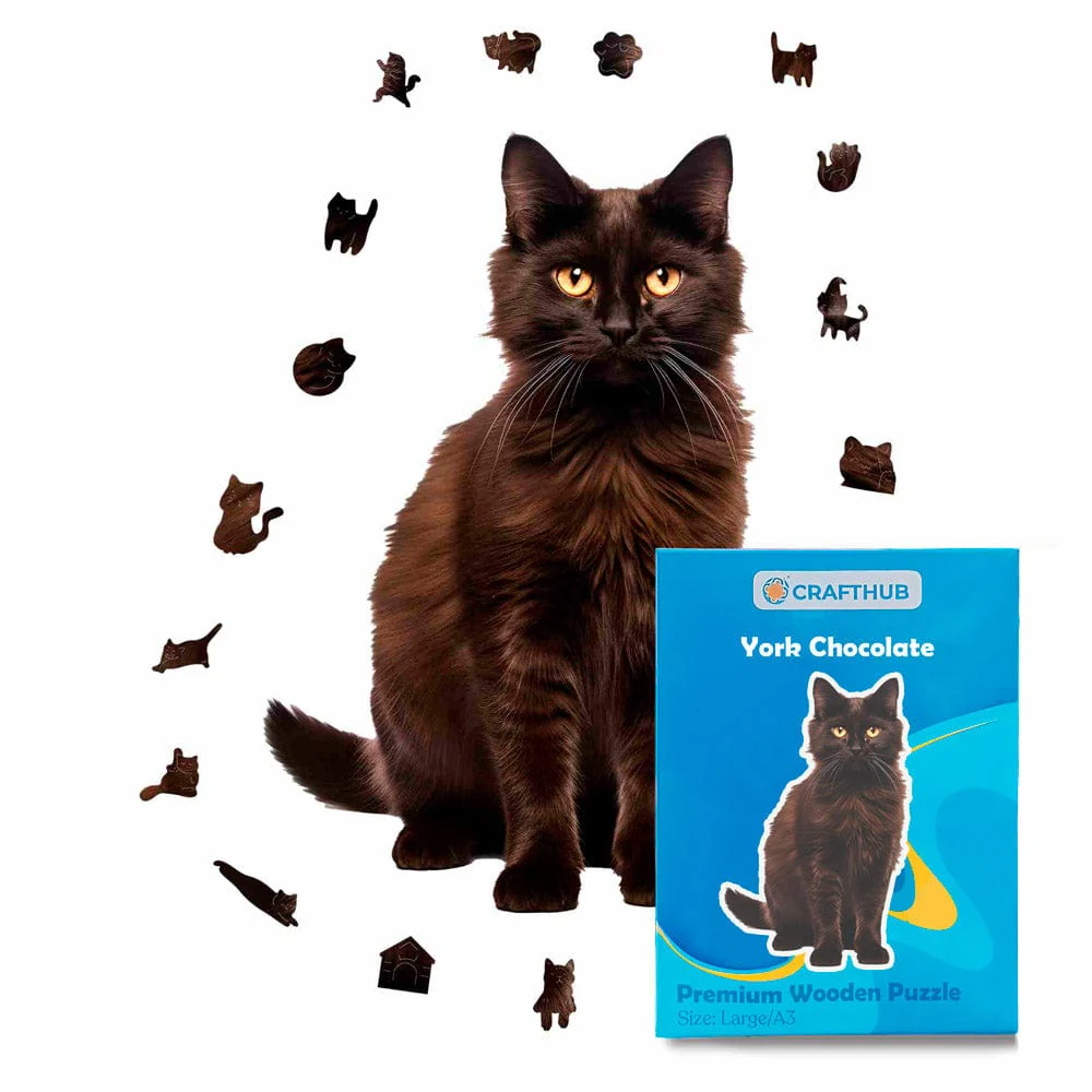 York Chocolate Cat - Jigsaw Puzzle