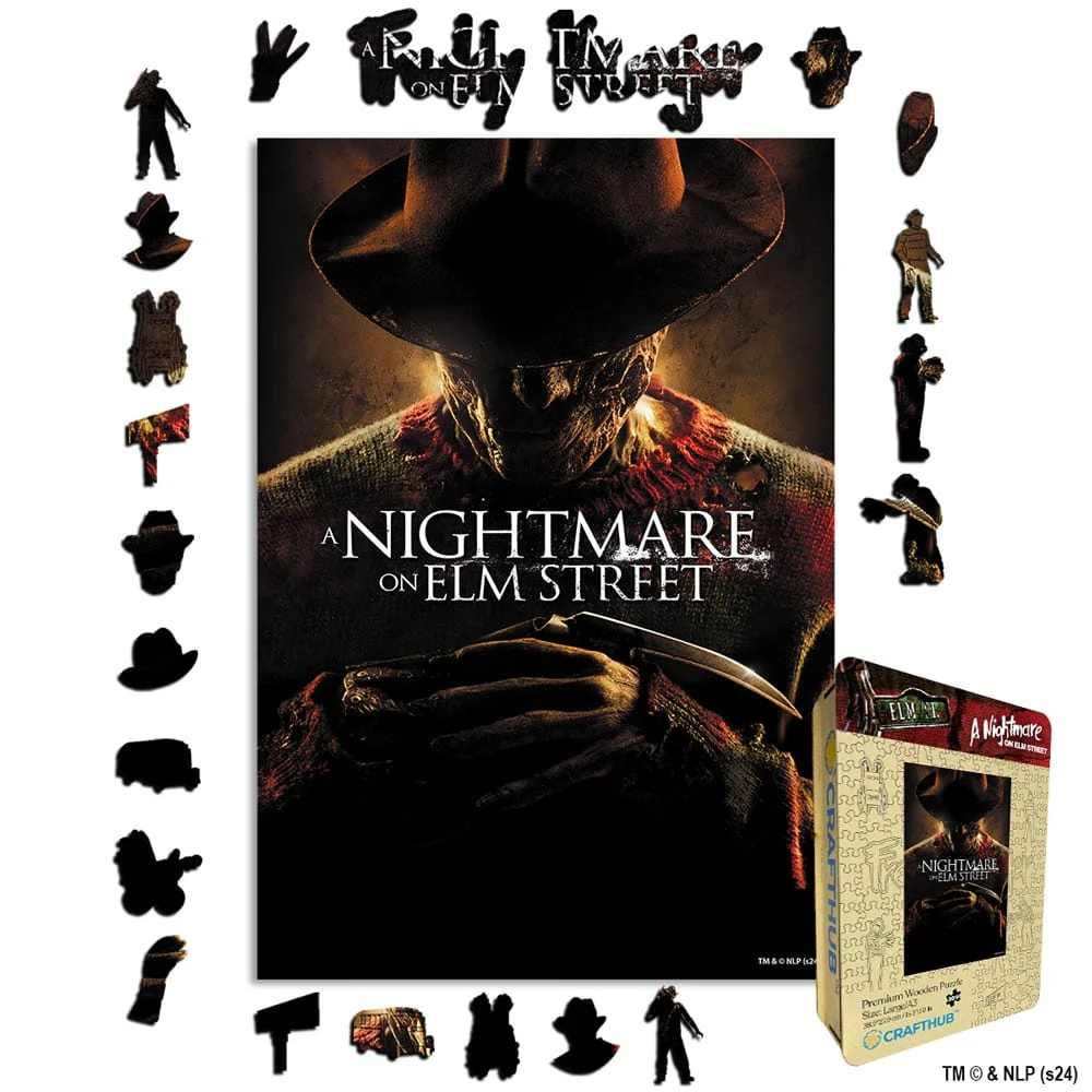 A Nightmare on Elm Street - Wooden Jigsaw Puzzle