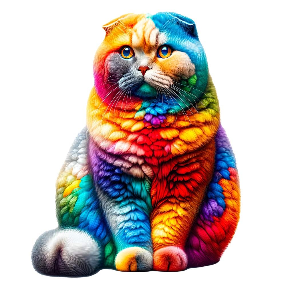 Scottish Fold Cat - Jigsaw Puzzle