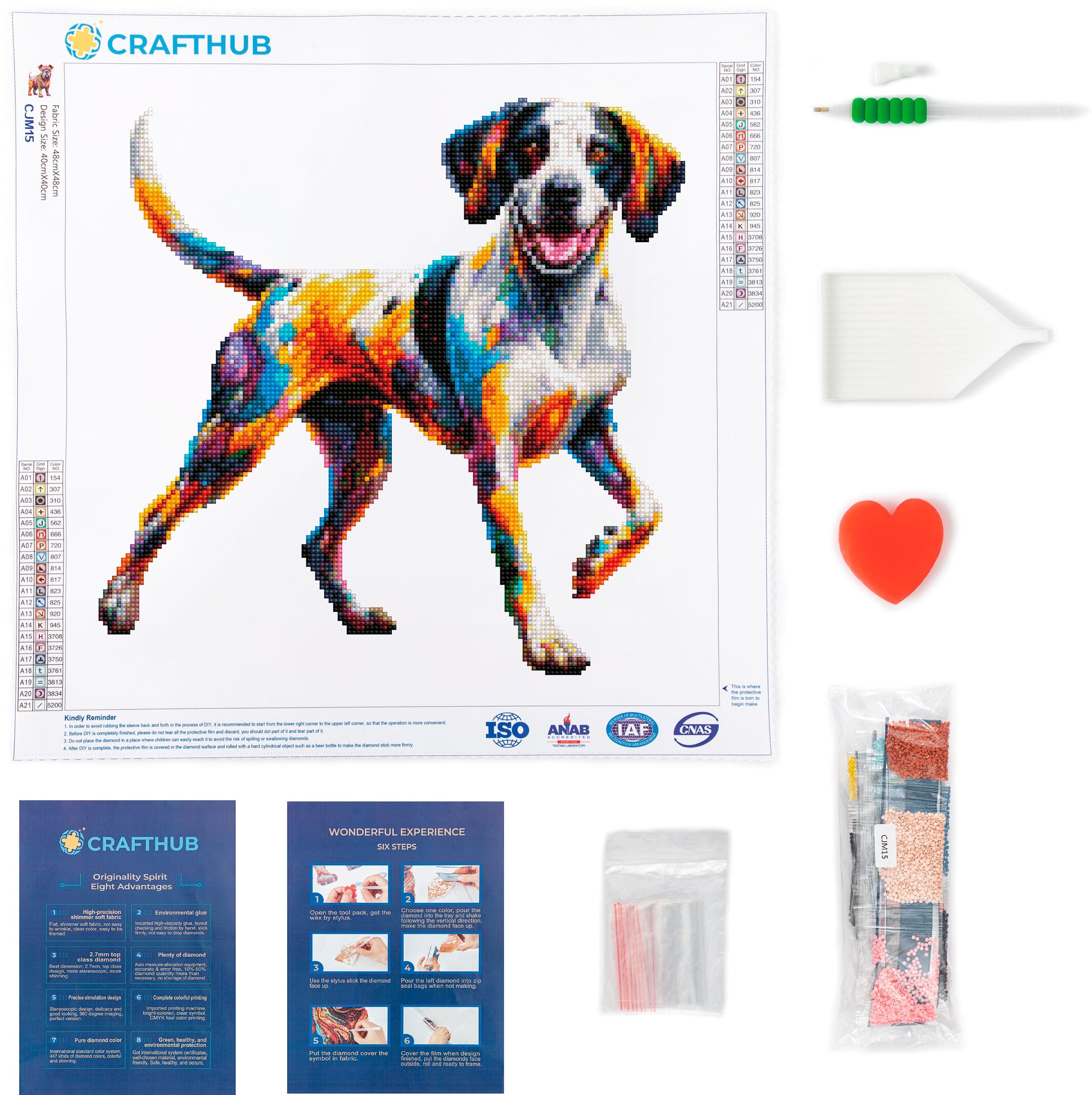 Pointer Dog - Diamond Painting Kit