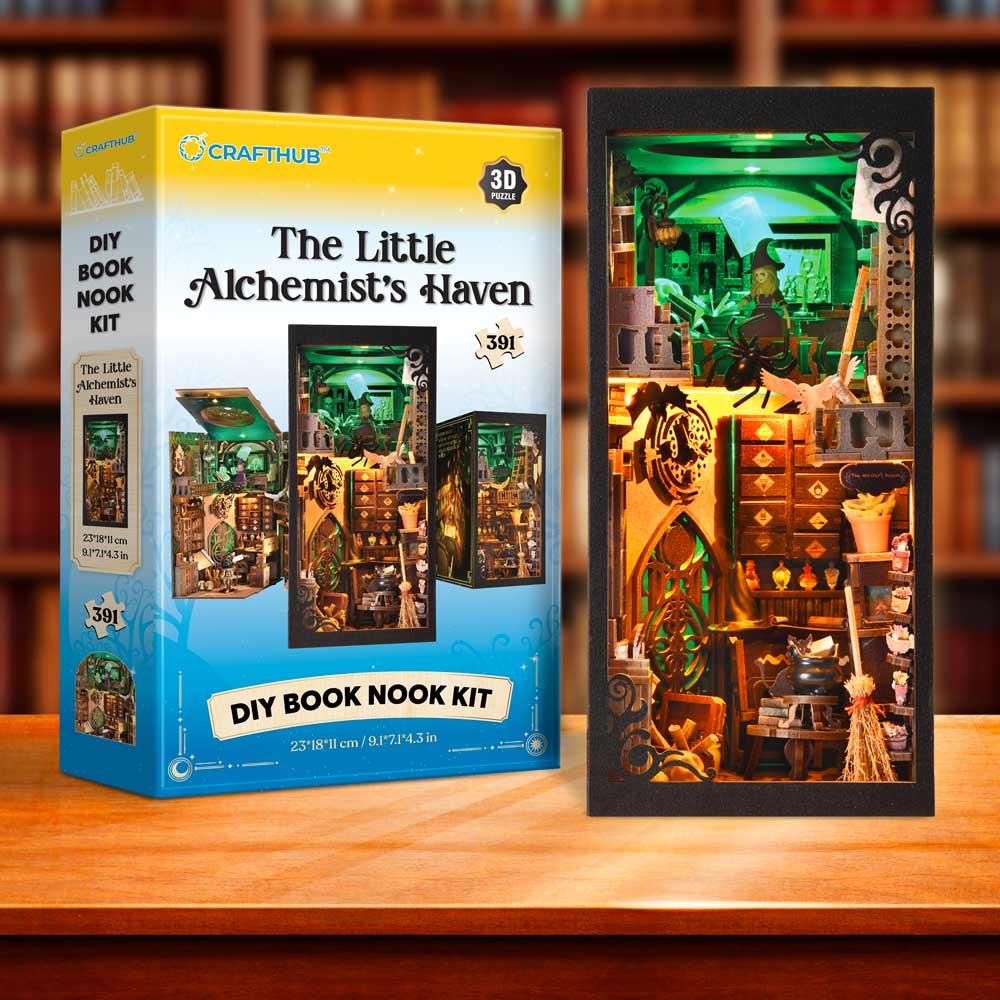The Little Alchemist’s Haven - DIY Book Nook Kit