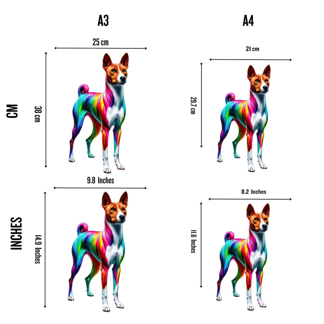 Basenji Dog - Jigsaw Puzzle