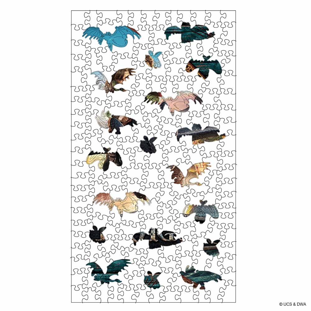 Sky Riders - Wooden Jigsaw Puzzle