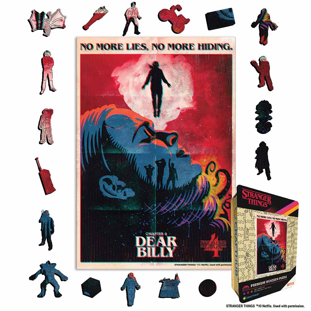 Dear Billy - Wooden Jigsaw Puzzle