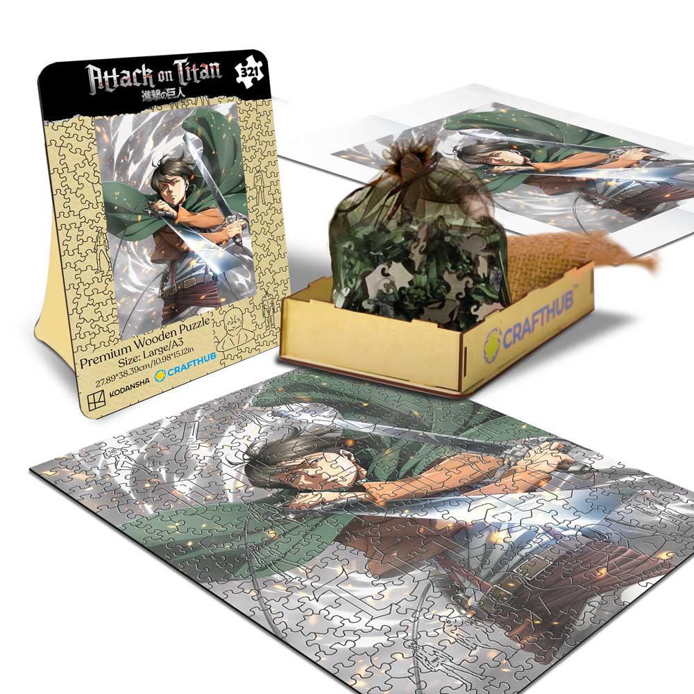 Blades of Glory - Wooden Jigsaw Puzzle