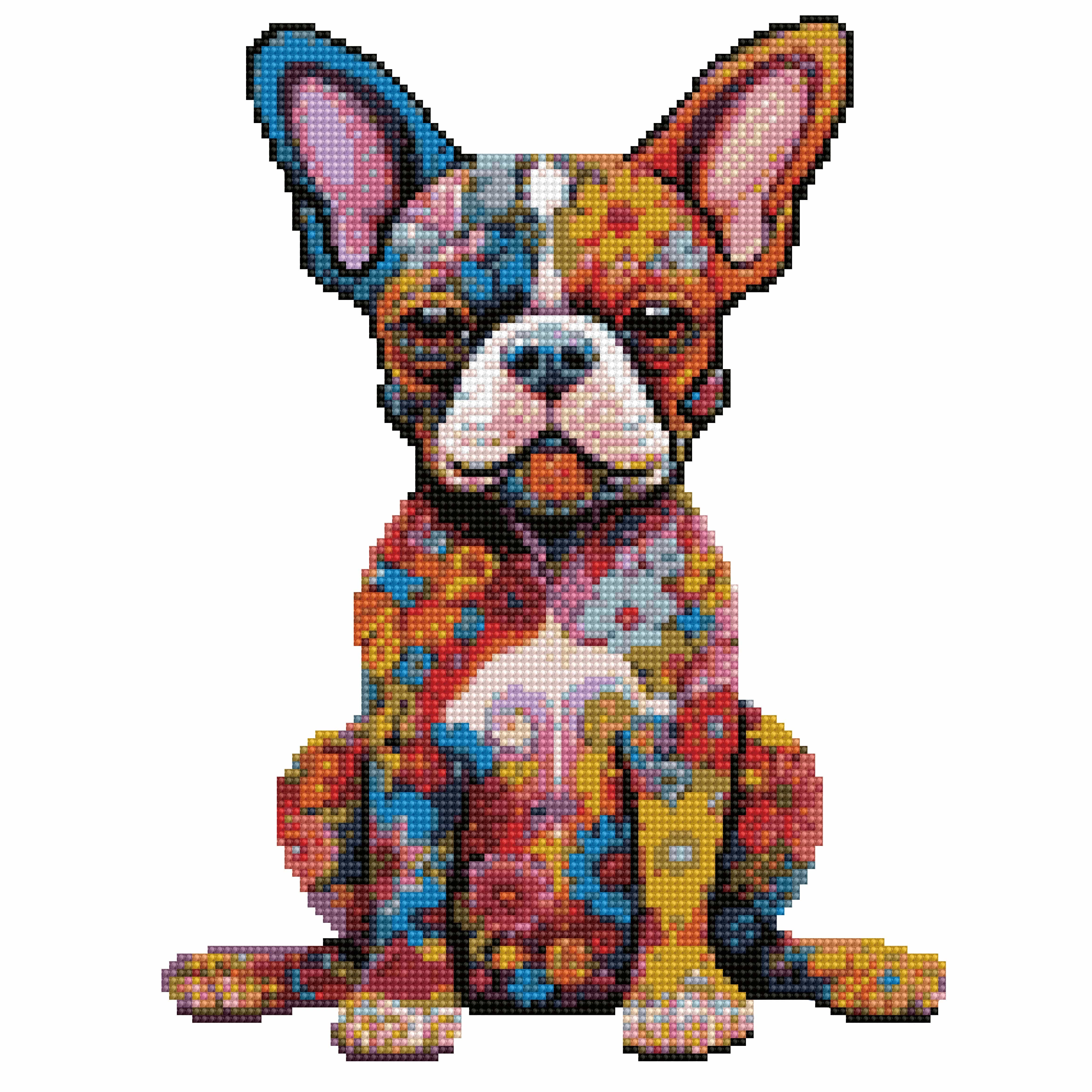 Boston Terrier Dog - Diamond Painting Kit