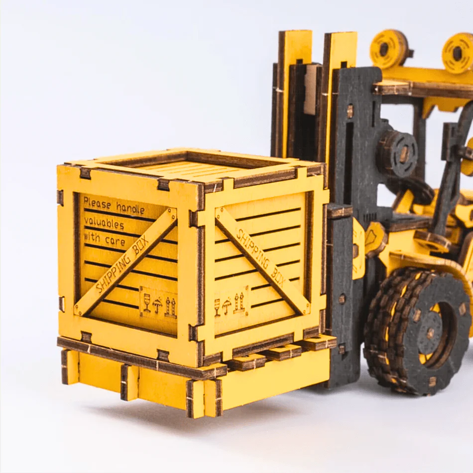 Forklift Engineering Vehicle 3D Puzzle