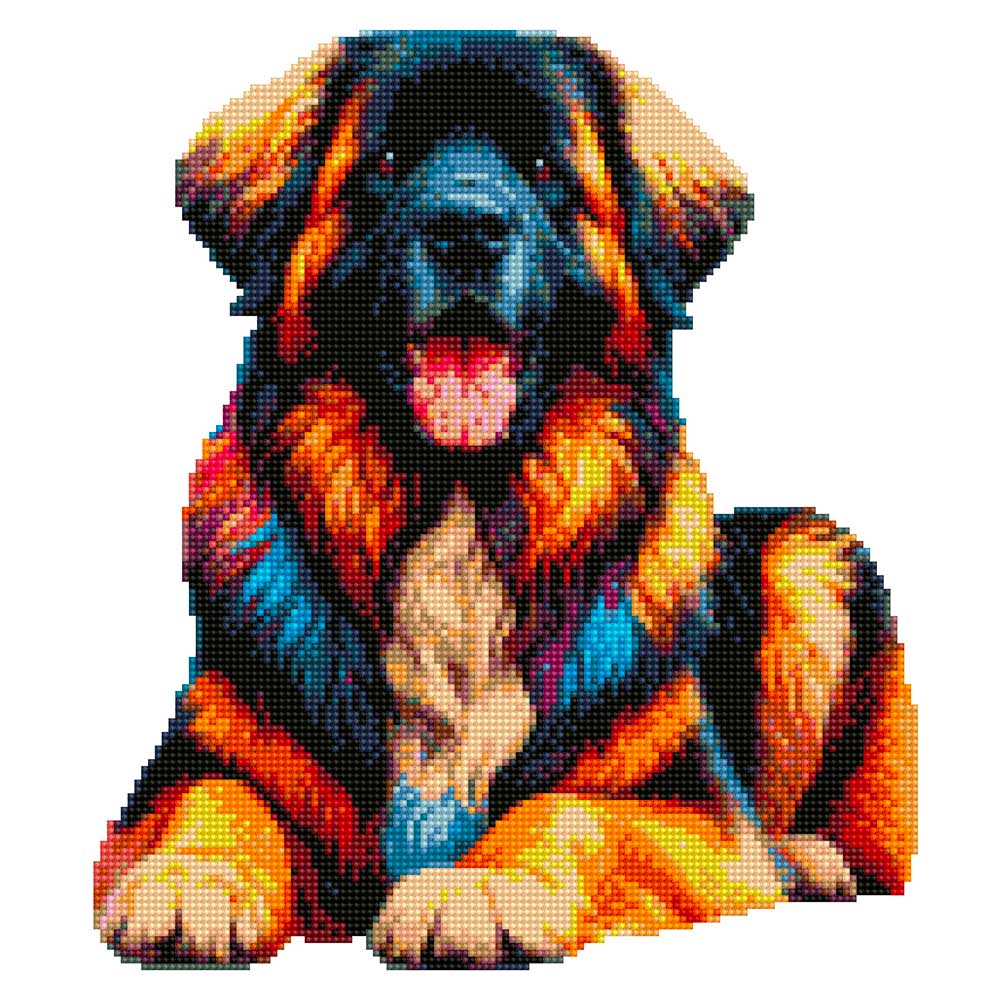 Leonberger Dog - Diamond Painting Kit