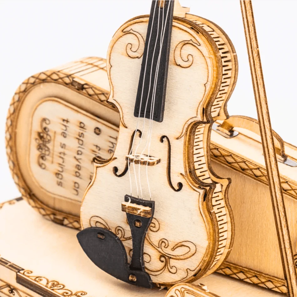 Violin Capriccio Model 3D Puzzle