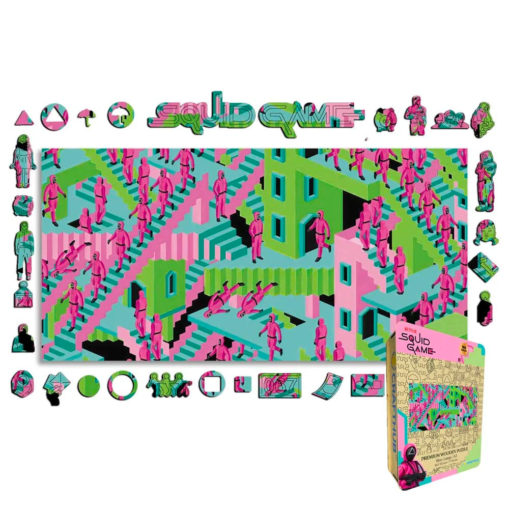 The Infinite Stairs - Wooden Jigsaw Puzzle