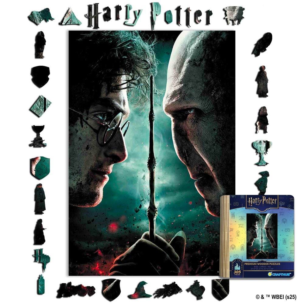Harry vs Voldemort - Wooden Jigsaw Puzzle