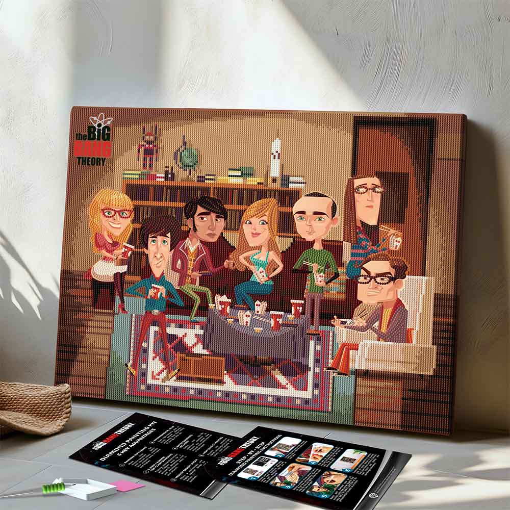 The Big Bang Theory - Diamond Painting Kit