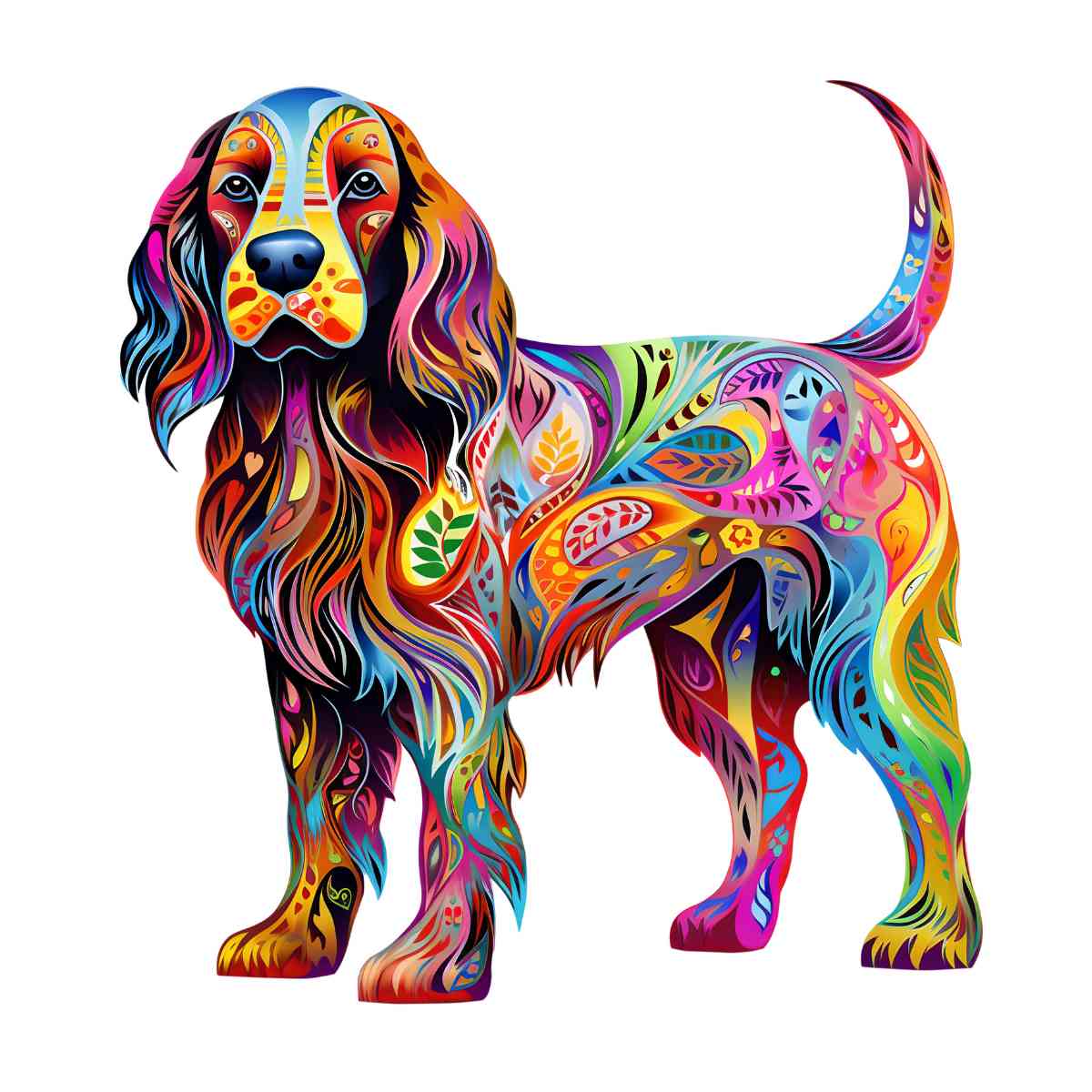 English Springer Spaniel Dog / Sprocker - Jigsaw Puzzle