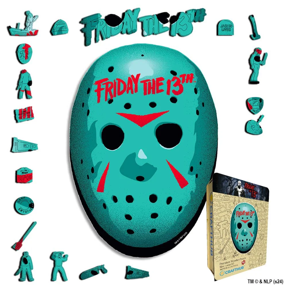 Jason's Mask - Wooden Jigsaw Puzzle