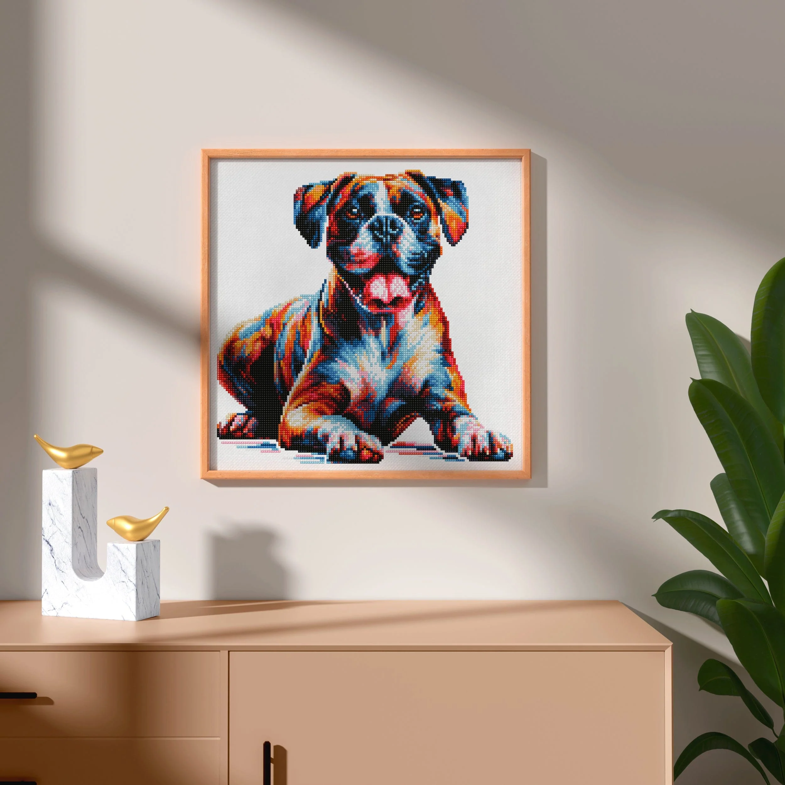 Boxer Dog - Diamond Painting Kit