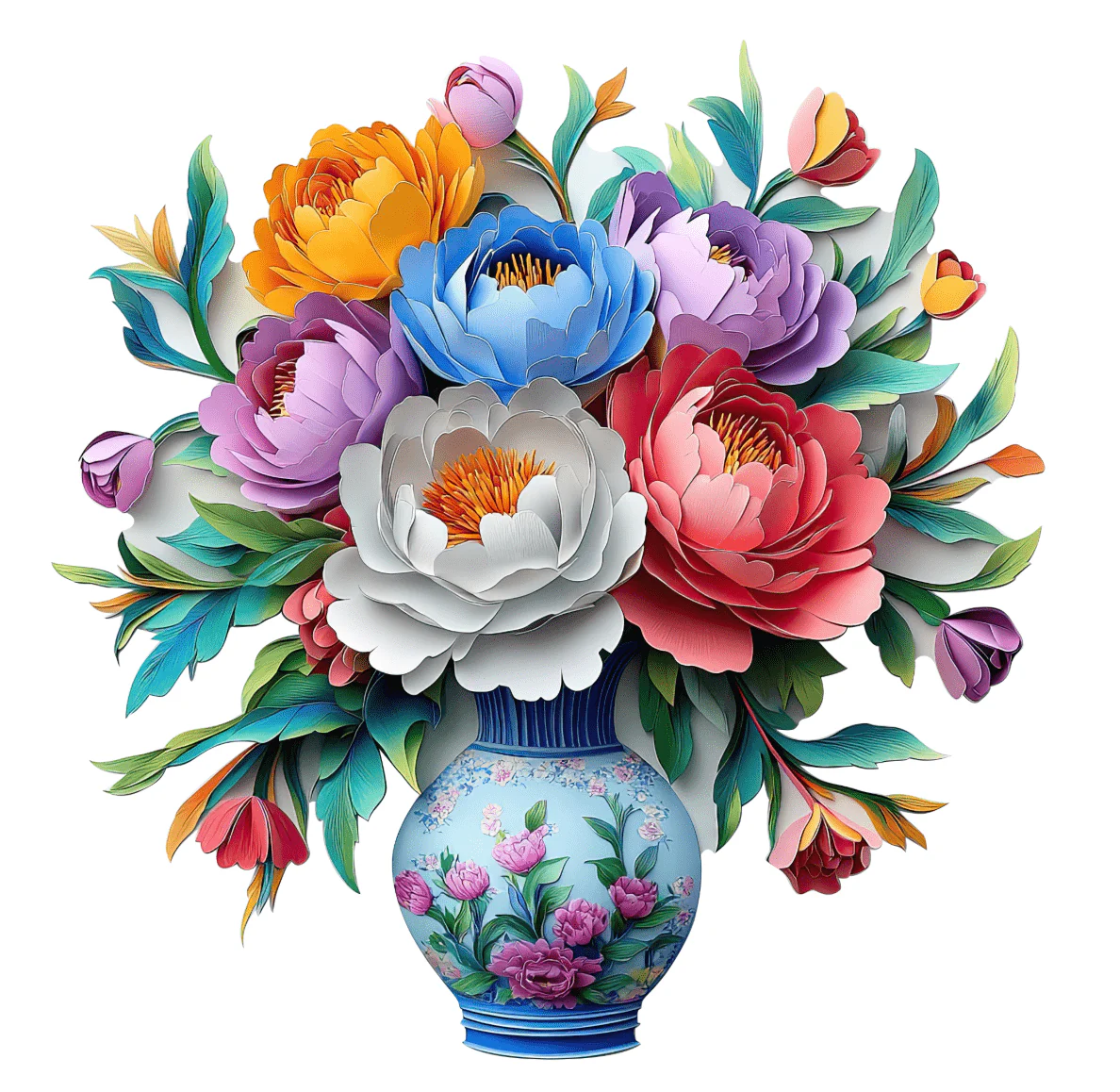 Flower Vase - Jigsaw Puzzle