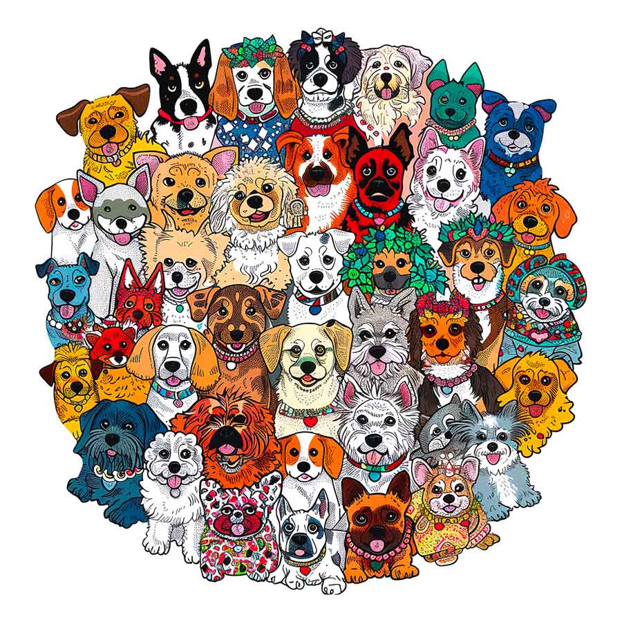 Dog Art - Jigsaw Puzzle