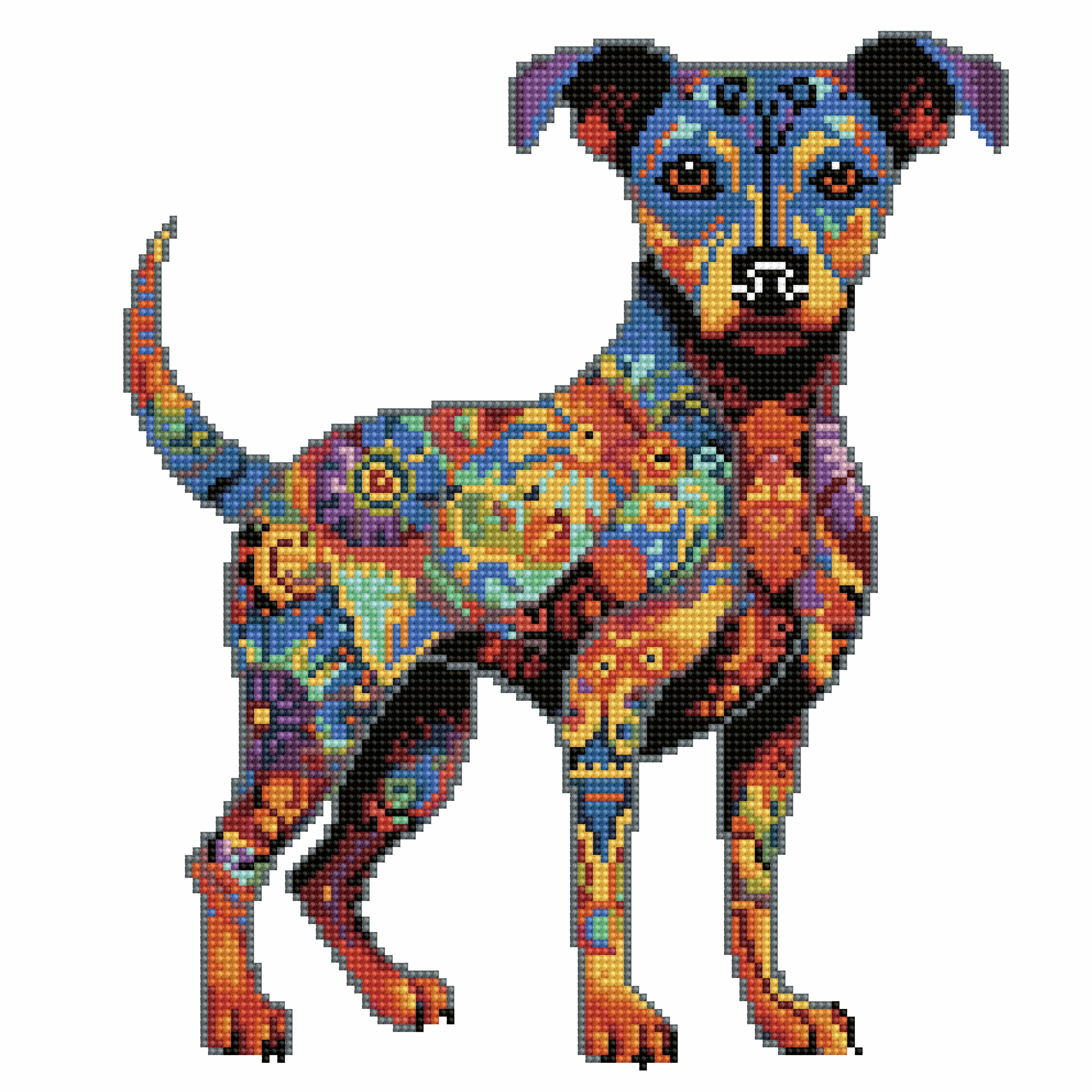 Pinscher Dog - Diamond Painting Kit