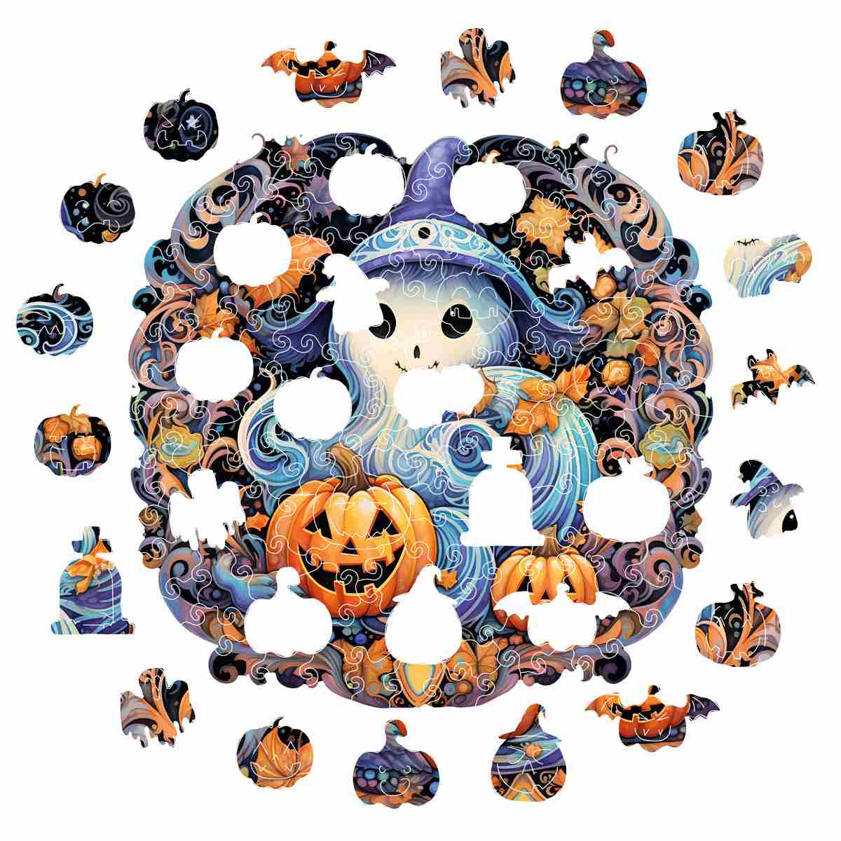 Halloween Ghost - Jigsaw Puzzle