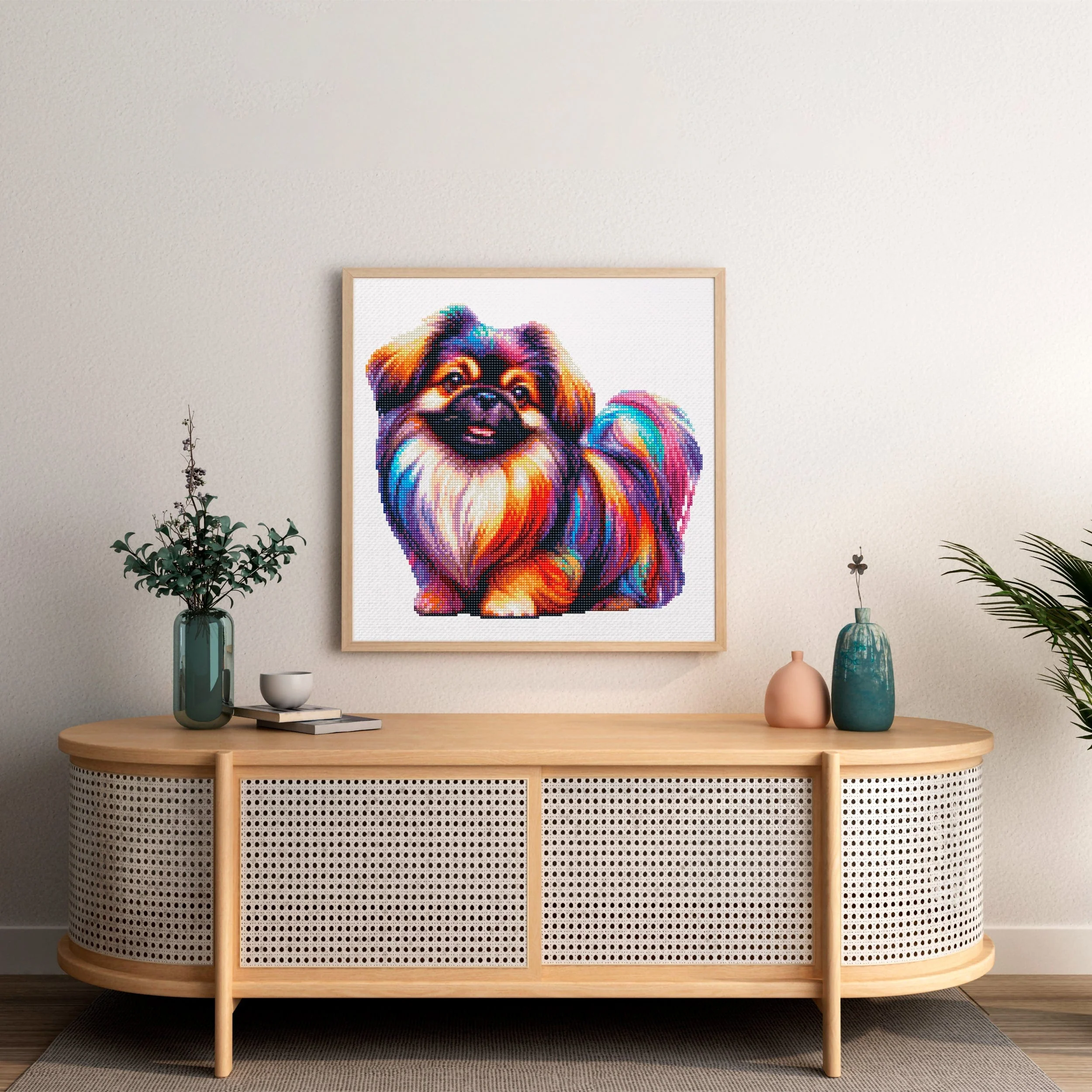 Pekingese Dog - Diamond Painting Kit