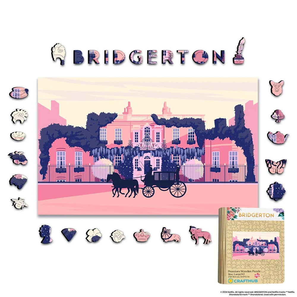 Bridgerton Residence - Wooden Jigsaw Puzzle
