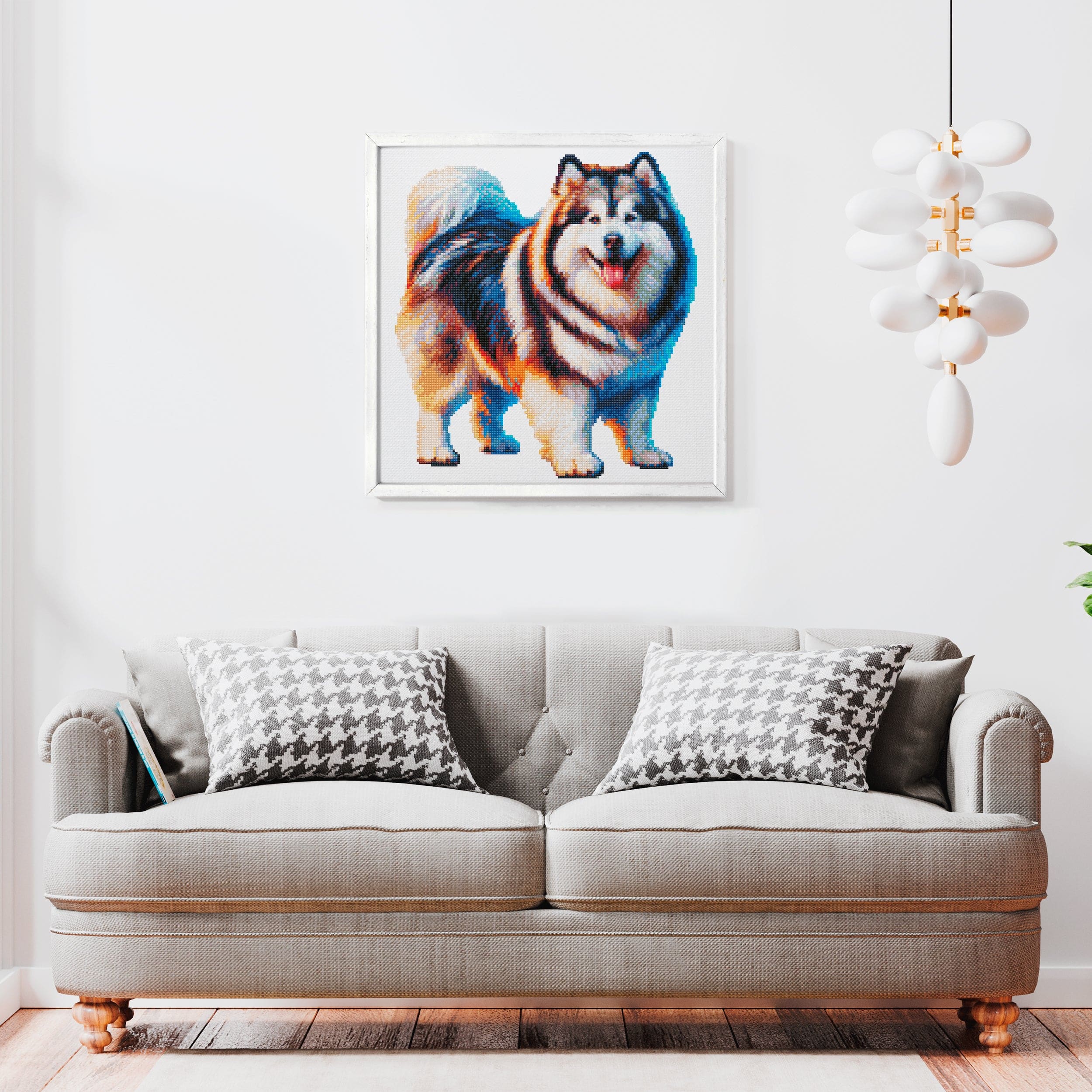 Malamut Dog - Diamond Painting Kit