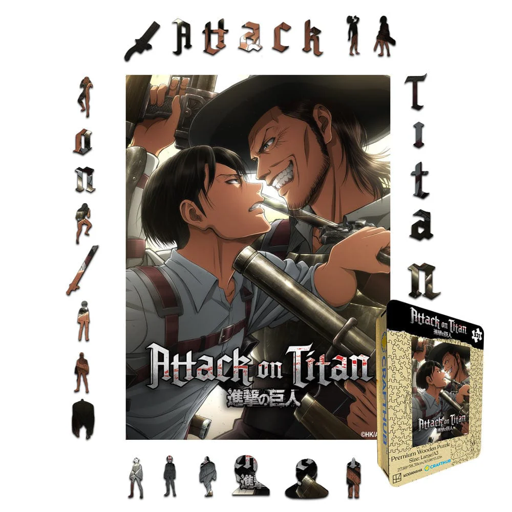 The Battle of Trost District - Wooden Jigsaw Puzzle