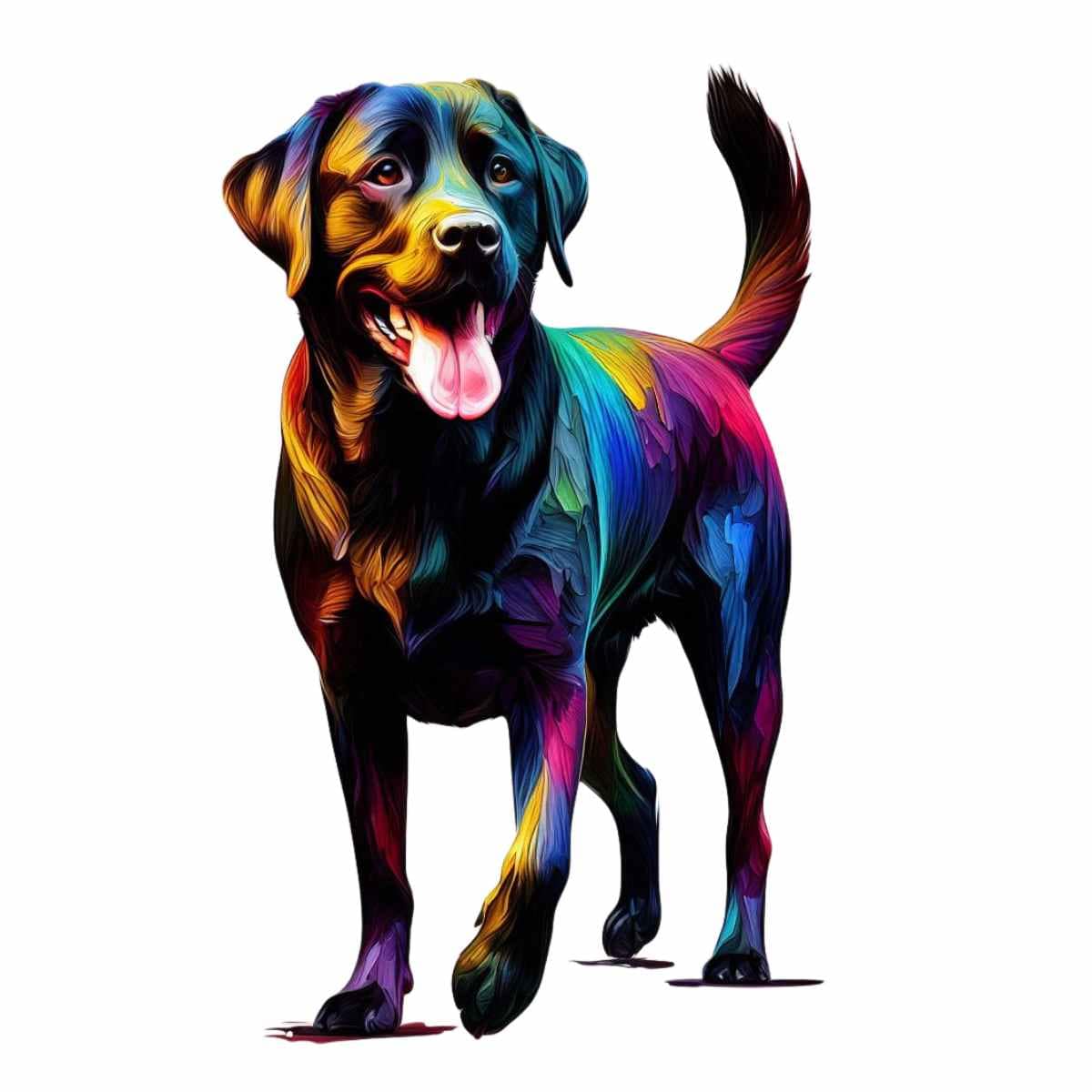 Black Labrador Dog - Jigsaw Puzzle