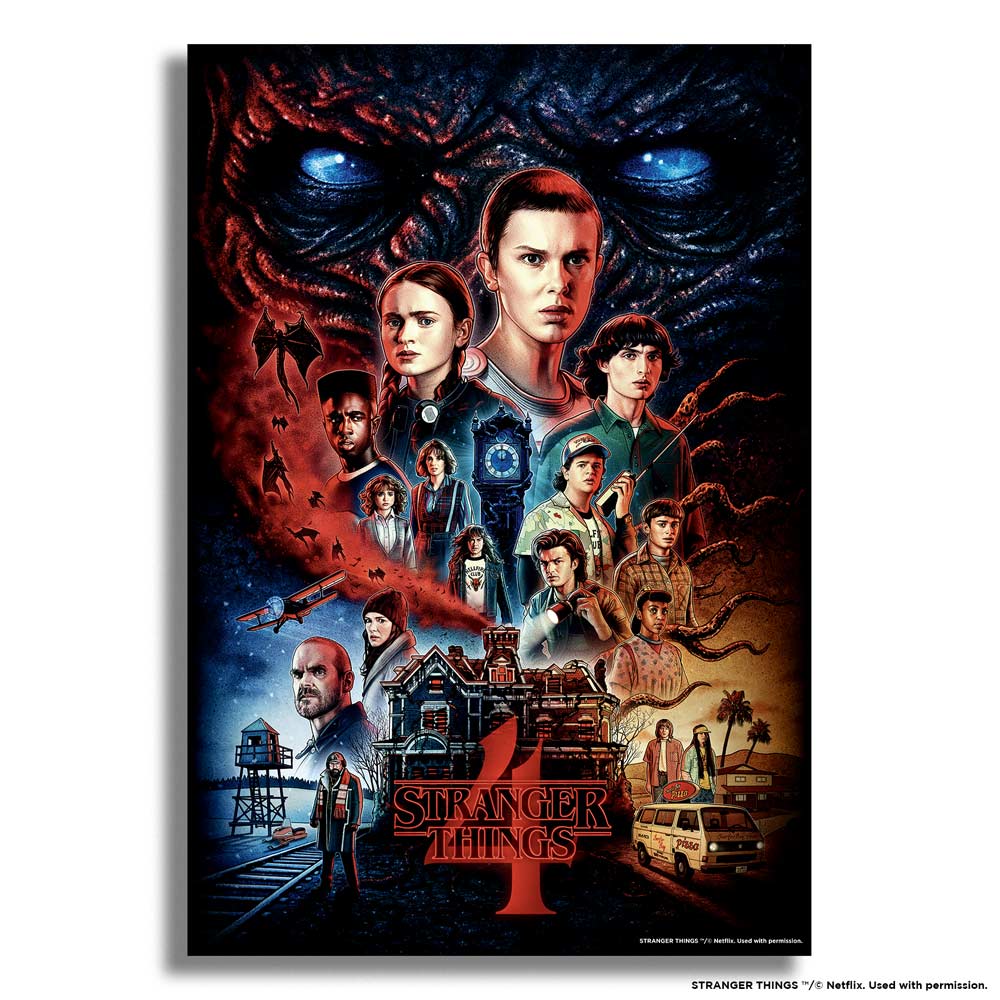 Fight for Hawkins - Wooden Jigsaw Puzzle