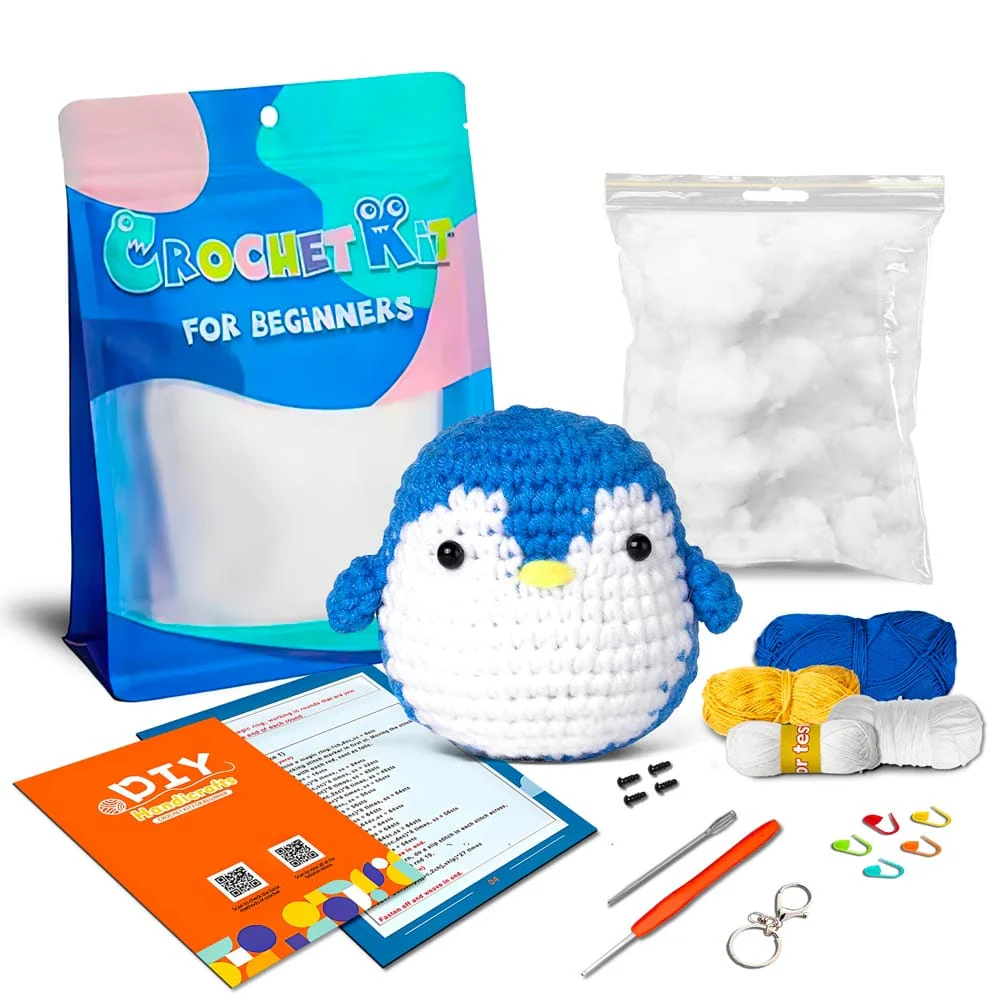 Tiny Penguin - Crochet Kit