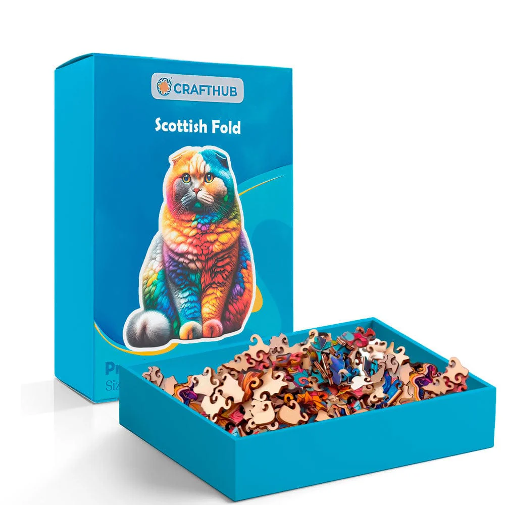 Scottish Fold Cat - Jigsaw Puzzle