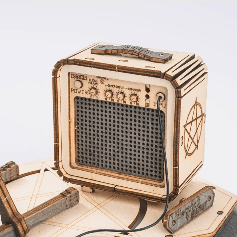 Electric Guitar Model 3D Puzzle