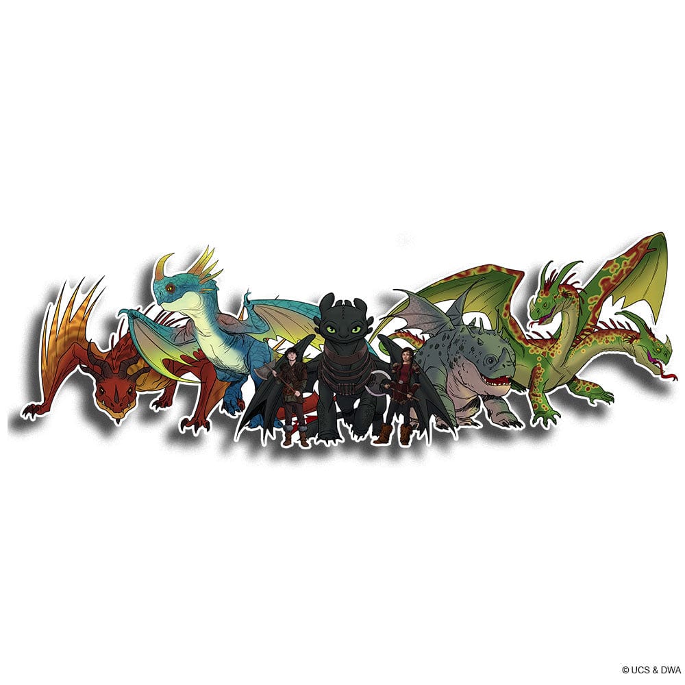 The Dragon Rider Team - Wooden Jigsaw Puzzle