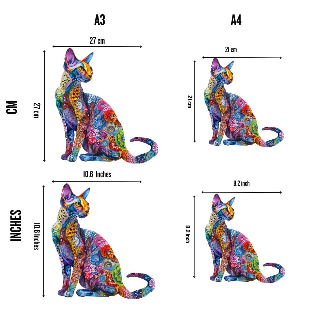 Egyptian Mau Cat - Jigsaw Puzzle