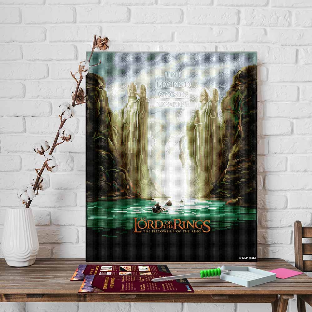The Gates of Argonath - Diamond Painting Kit