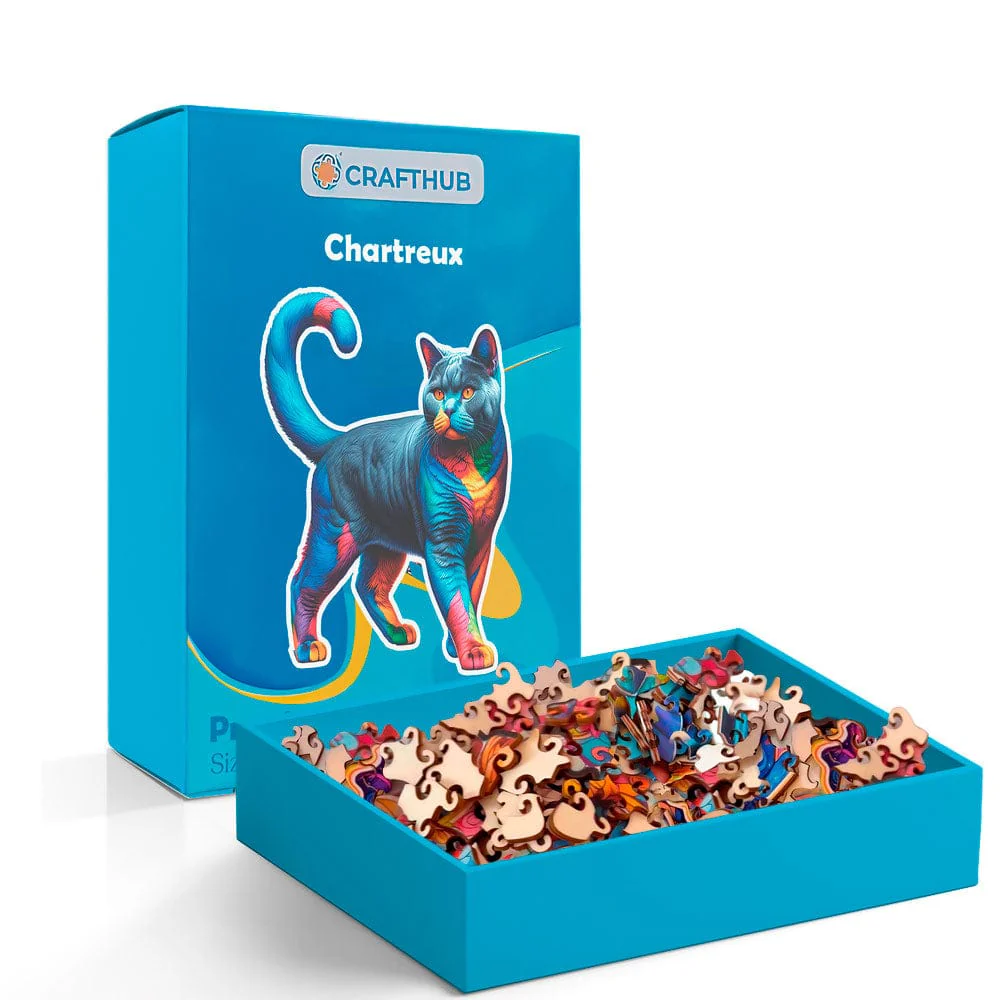 Chartreux Cat - Jigsaw Puzzle