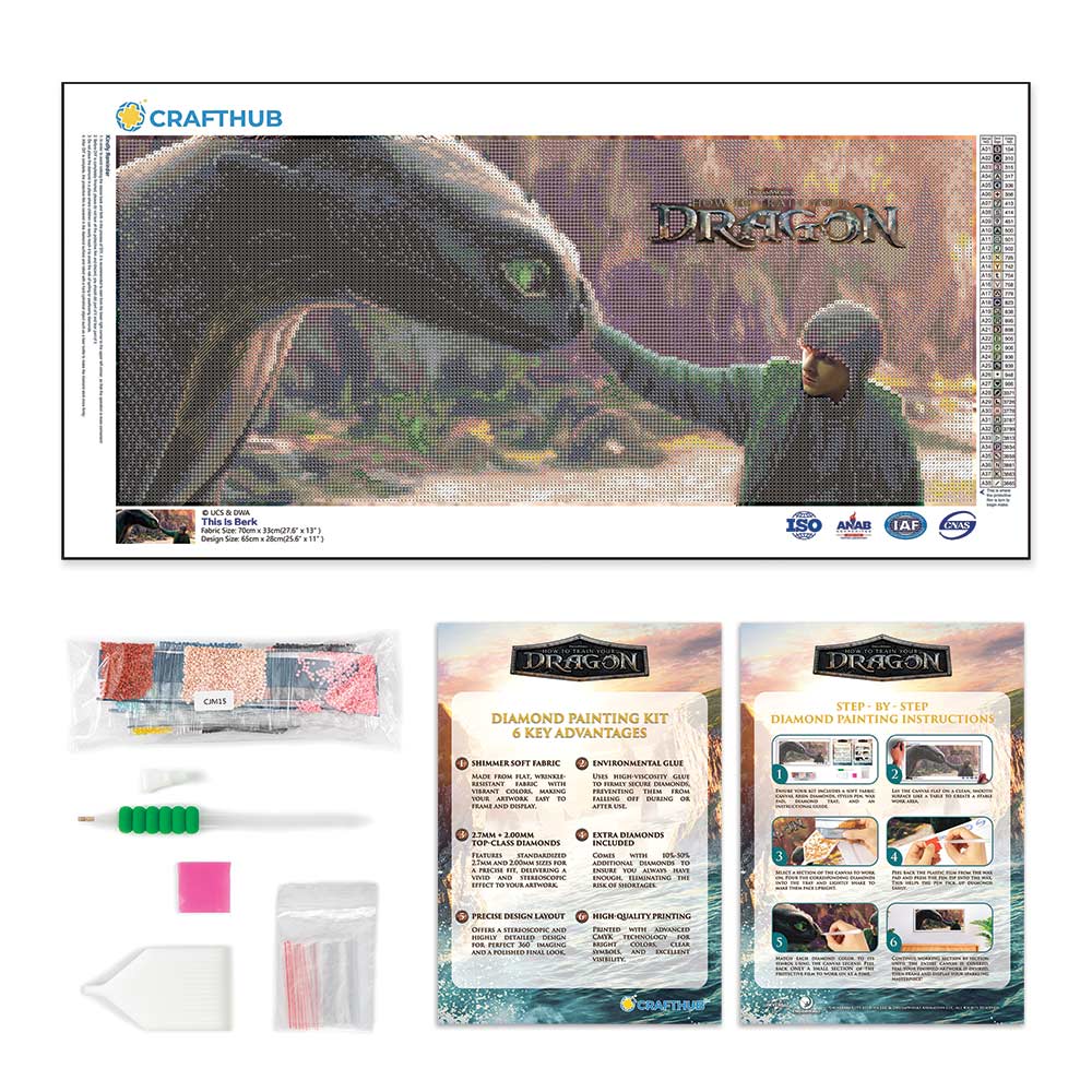 This Is Berk - Diamond Painting Kit