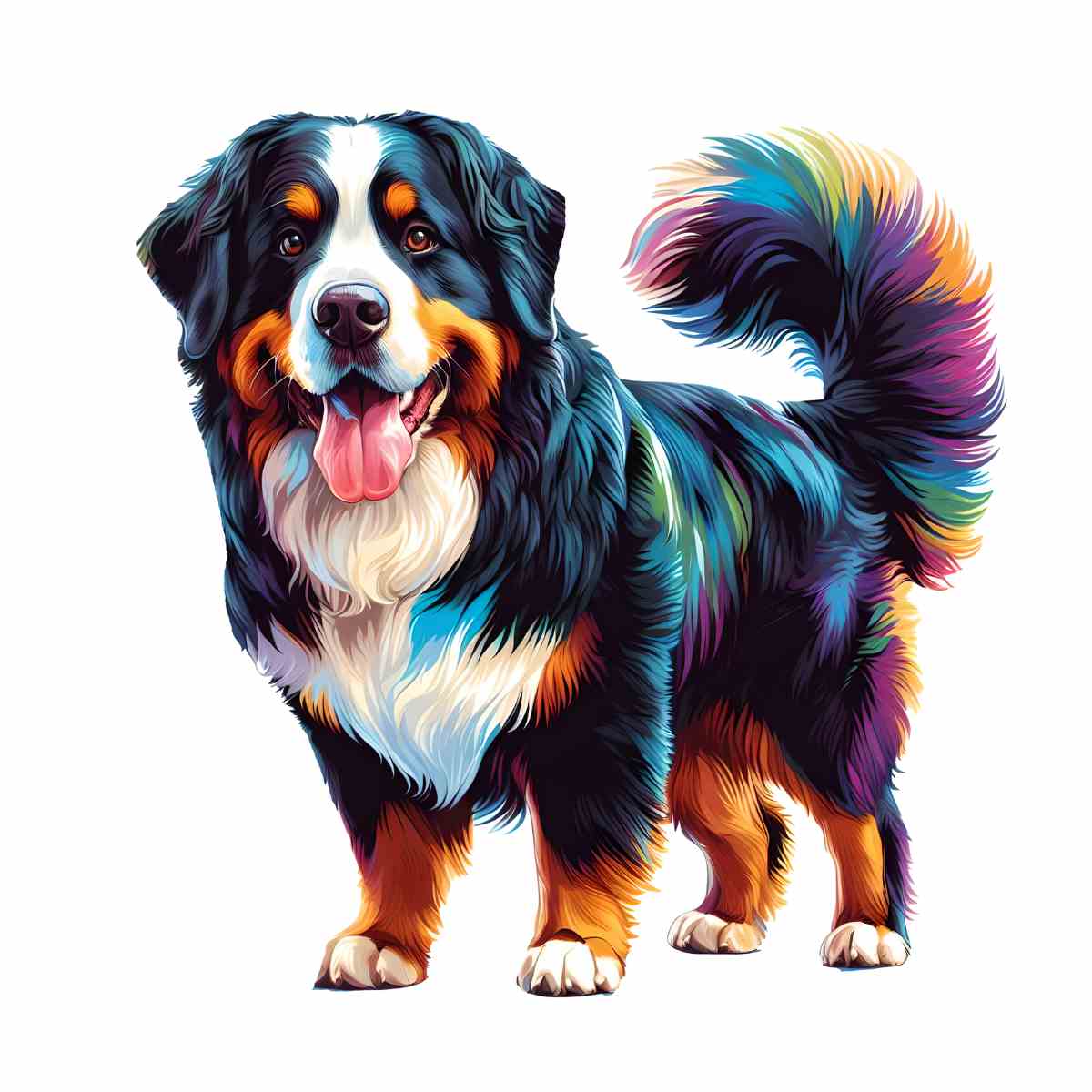 Bernese Mountain Dog - Jigsaw Puzzle