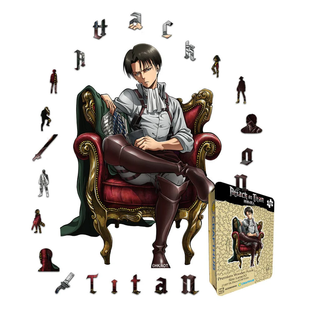 Levi Ackerman - Wooden Jigsaw Puzzle