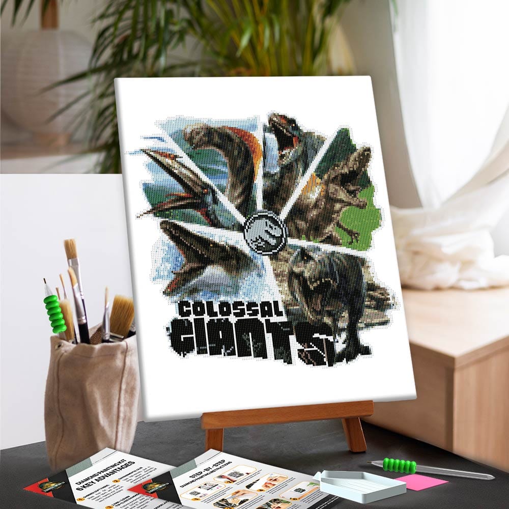Colossal Giants - Diamond Painting Kit