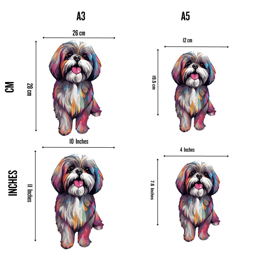 Shih Tzu Dog - Jigsaw Puzzle