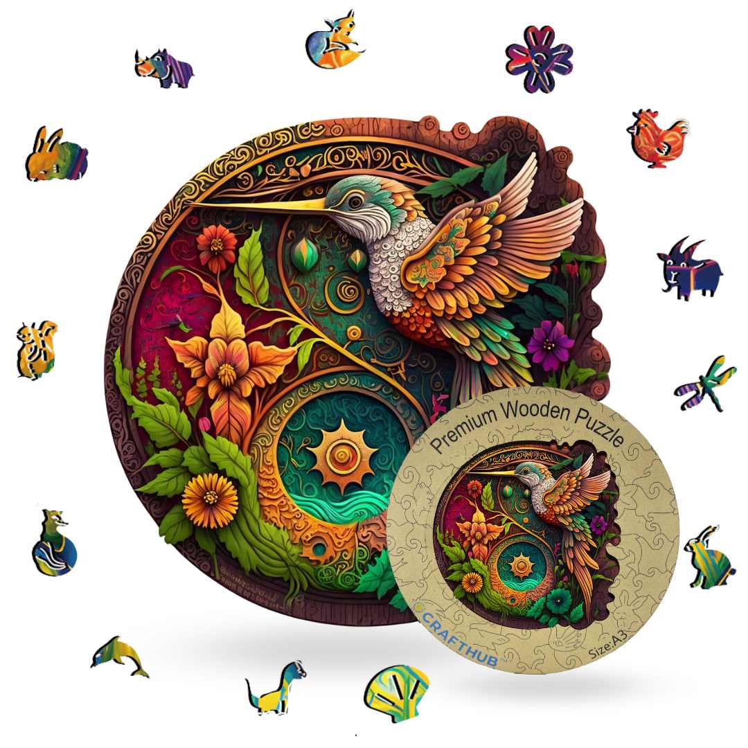 Nectar Quest Hummingbird - Jigsaw Puzzle