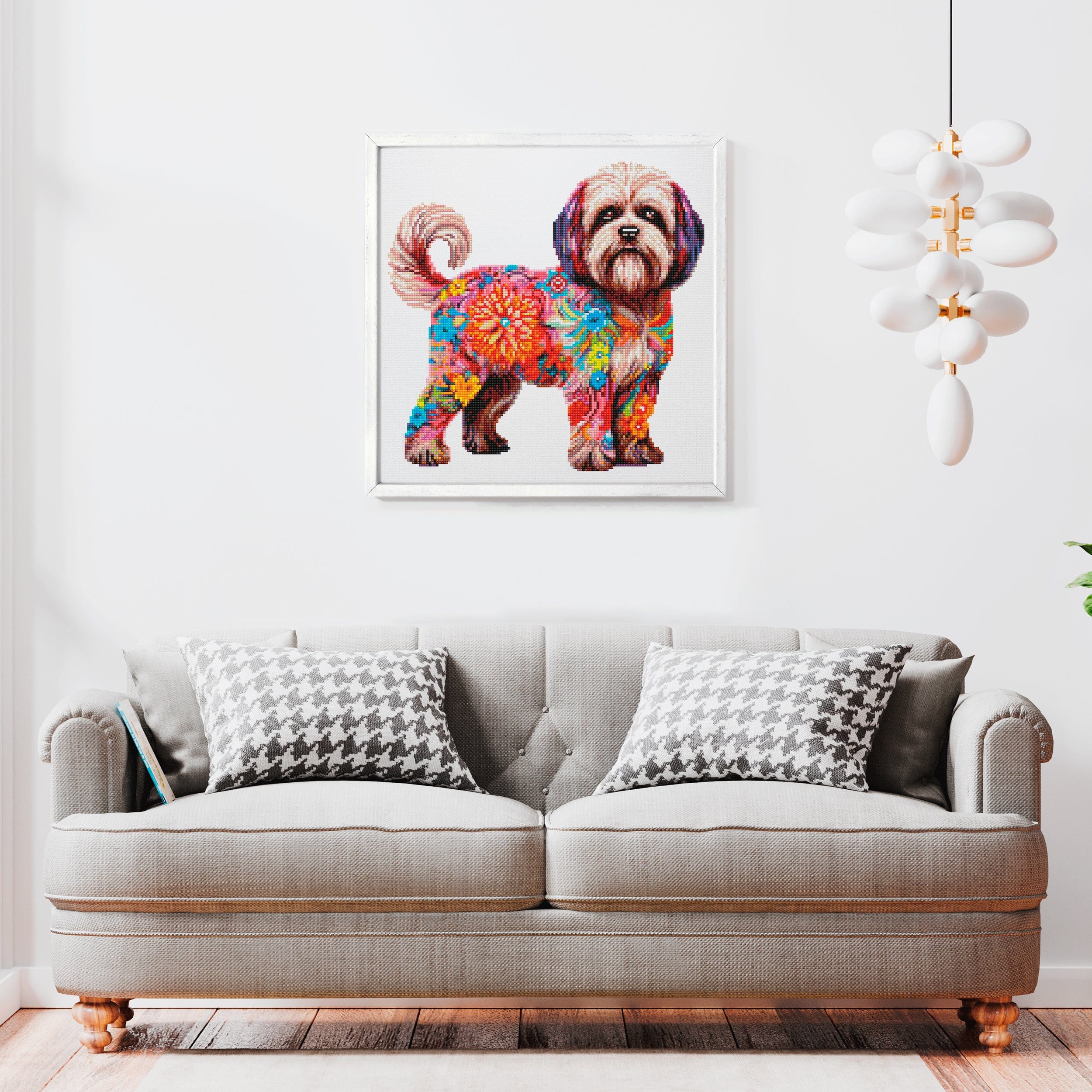 Lhasa Apso Dog - Diamond Painting Kit