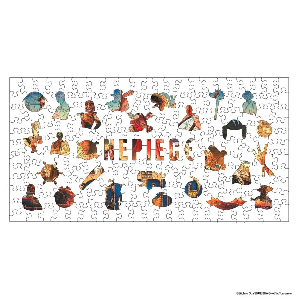 One Piece Adventure - Wooden Jigsaw Puzzle