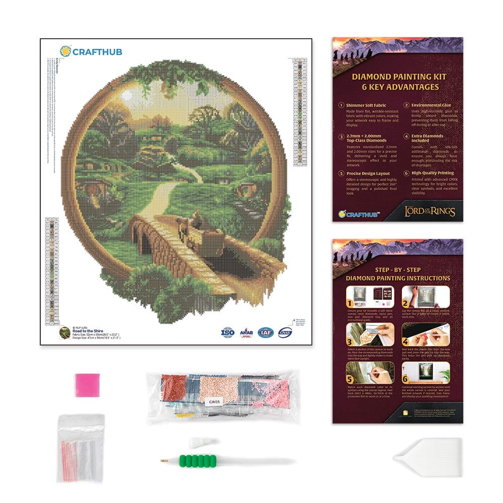 Road to the Shire - Diamond Painting Kit